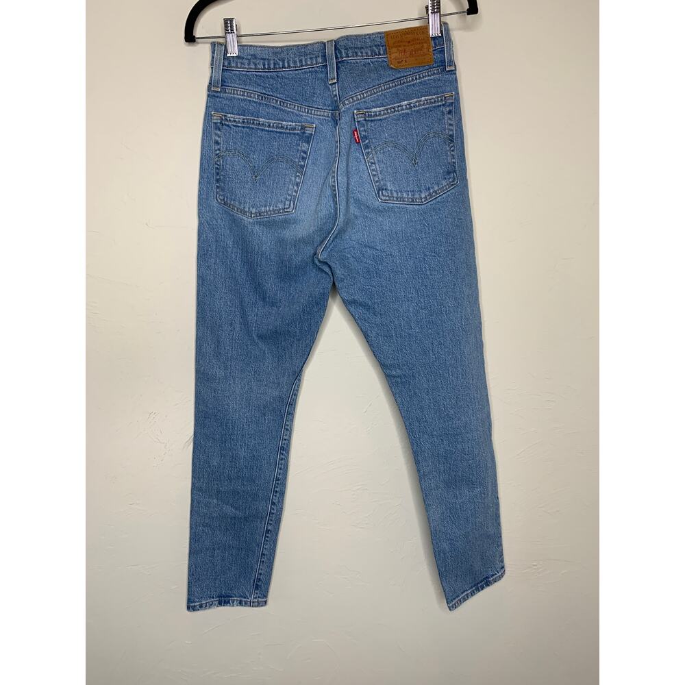 Levi's Premium 501 Slim Jeans Medium Wash Sz 26 x 28 - Picture 3 of 10